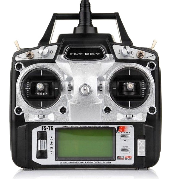 Sändarpaket - 6CH 2,4Ghz - FlySky FS-T6 + R6B