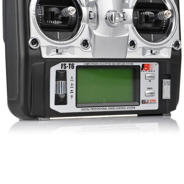 Sändarpaket - 6CH 2,4Ghz - FlySky FS-T6 + R6B