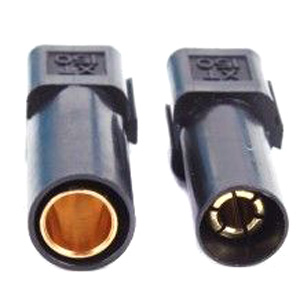 RC Radiostyrt Connectors set XT150 (black)