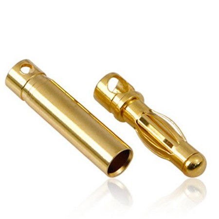 RC Radiostyrt 5.5mm banana connectors