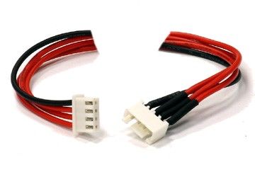RC Radiostyrt Pair of XH 3S balancer wires with 10cm cable