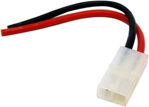 RC Radiostyrt Tamiya female plug with cable 14AWG 10cm