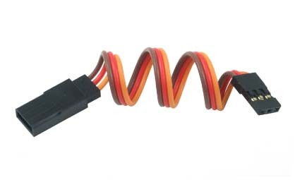 RC Radiostyrt JR 60cm 26AWG straight servo extension