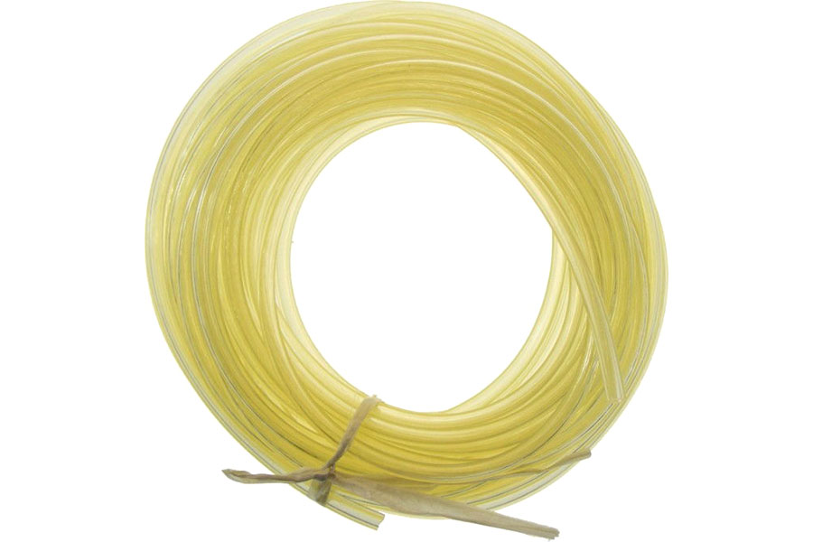 RC Radiostyrt Silicone fuel line 5mm - 1m yellow