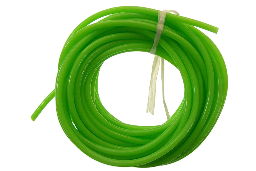 Silicone fuel line 2.5mm / 5.3mm 1m green