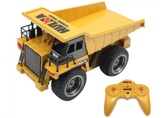 Radiostyrt arbetsfordon - 1:18 Radiostyrd dumpers 2,4Ghz - 6ch - RTR