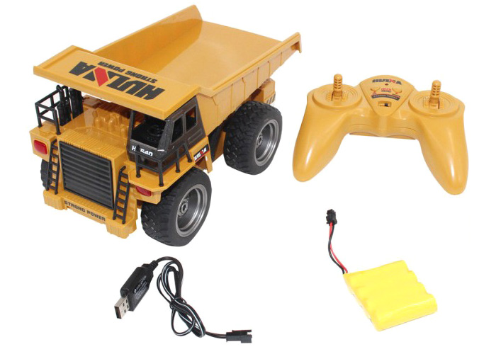 Radiostyrt arbetsfordon - 1:18 Radiostyrd dumpers 2,4Ghz - 6ch - RTR