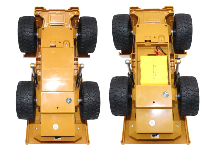 Radiostyrt arbetsfordon - 1:18 Radiostyrd dumpers 2,4Ghz - 6ch - RTR