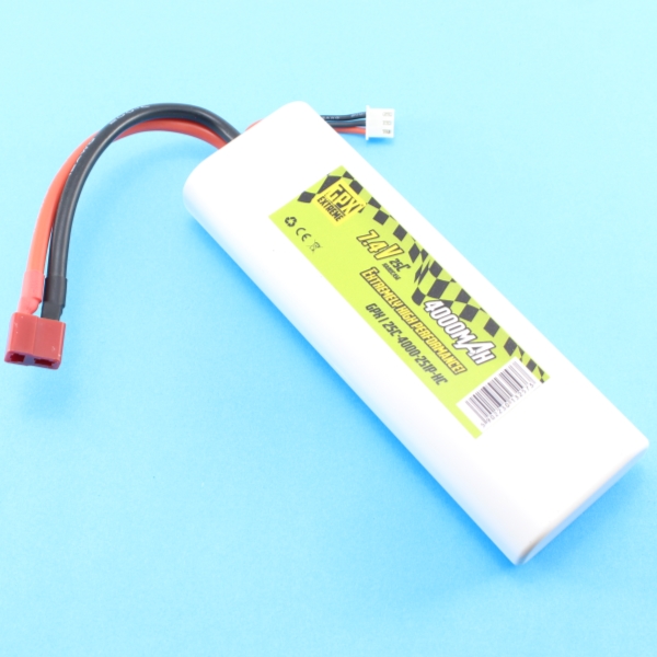 Batteri - 7,4V 4000mAh LiPo 25C GPX Extreme