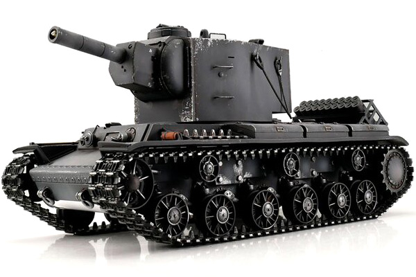 RC Radiostyrt 1:16 - KV-2 745(r) Grå - Torro Pro IR - 2,4Ghz - RTR