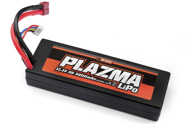 RC Radiostyrt Batteri - 11,1V 3200Mah LiPo - 40C - T-kontakt - Plazma