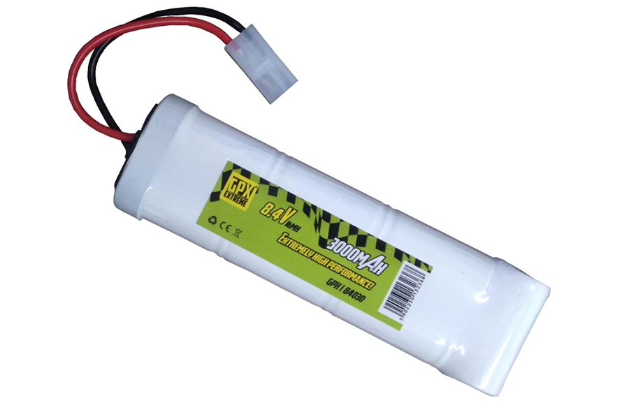 Batteri - 7,2V 3000mAh NiMH - GPX