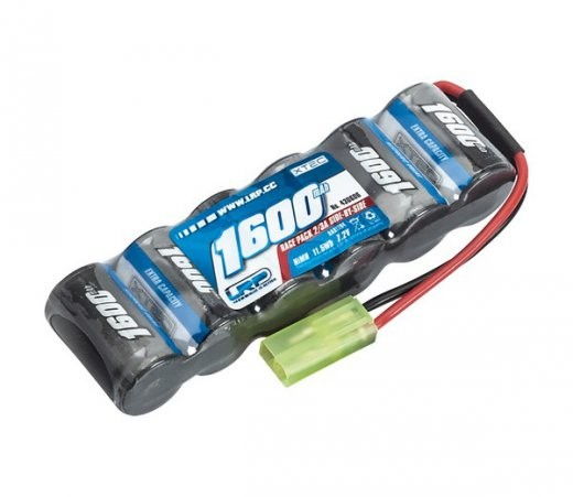 Batteri - 7,2V 1600mAh NiMH - 2/3A XTEC Race pack - LRP