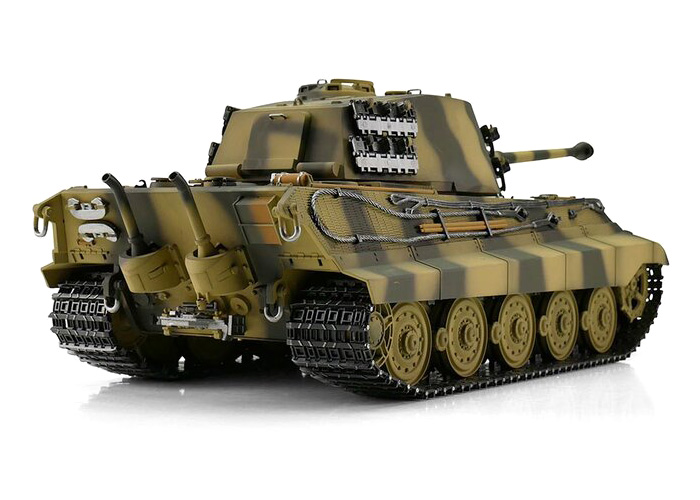 Rc tank - 1:16 - King Tiger, Knigstiger Summer - Torro Pro IR - 2,4Ghz - RTR