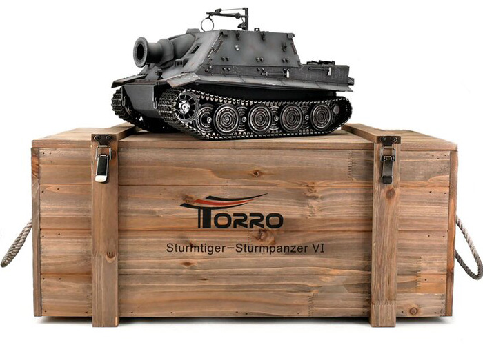 1:16 - Sturmtiger grey - Torro Pro BB - 2,4Ghz - RTR