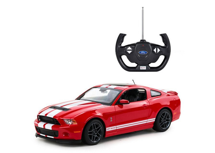 Radiostyrd bil - Ford Shelby GT 500 - Röd - 1:14 - RTR