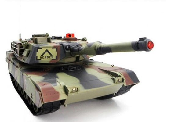 Thumbnail 734 f�r Radiostyrd stridsvagn - Battle Leopard - Green - 1:18 - 2,4Ghz - RTR