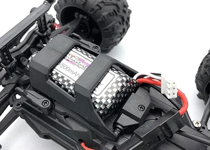 Radiostyrd bil - 1:20 - Spirit MT20 - 2,4ghz - Röd - RTR