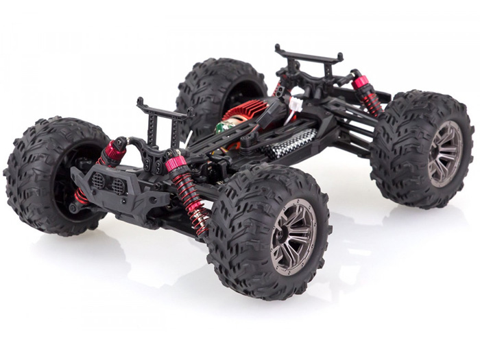 Radiostyrd bil - 1:16 - Spirit MT16 - 2,4ghz - Grn - RTR