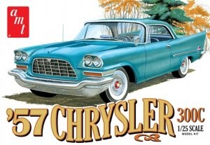 RC Radiostyrt Byggmodell bil - 1957 Chrysler 300 - 1:25 - AMT