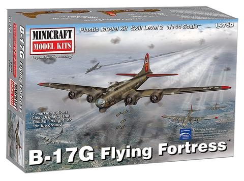 RC Radiostyrt Byggmodell flygplan - B-17G Flying Fortress - 1:44 - MiniCraft