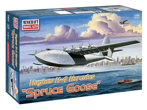 RC Radiostyrt Byggmodell Flygplan - Spruce Goose 1:200 MiniCraft