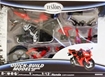 Byggmodell motorcykel - Honda Cbr1000R , NO GLUE - 1:12- Testors