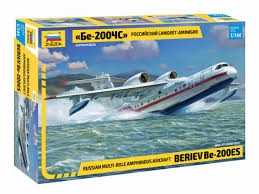 RC Radiostyrt Byggmodell flygplan - Beriev B-200 ES amphibius - 1:144 - Zvezda
