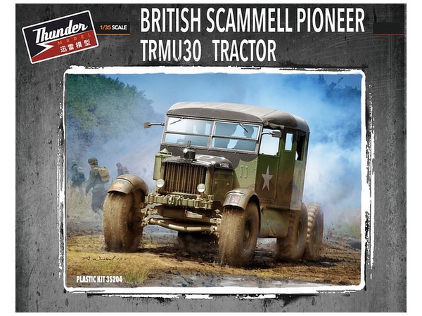 RC Radiostyrt Byggmodell stridsfordon - Scammell Pioneer Trmu30 Tractor 1:35 Thunder Models