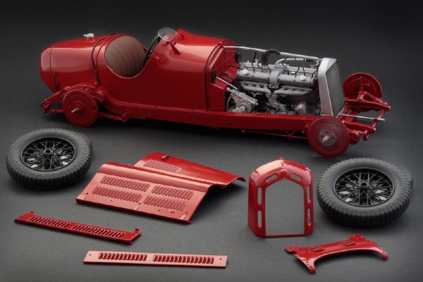 Byggmodell bil - Alfa Romeo 8C 2300 Monza - 1:12 - Italieri