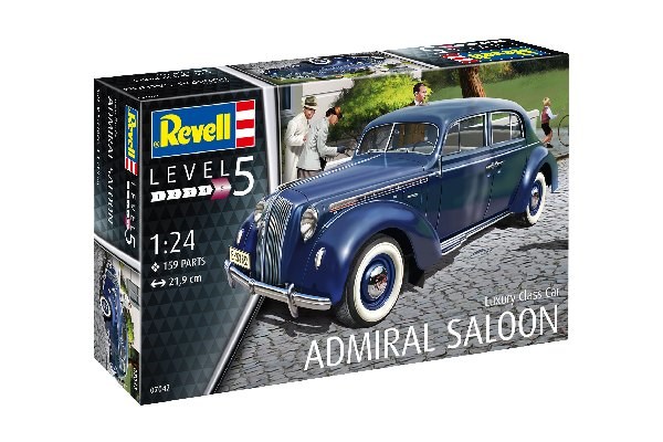 Byggmodell bil - Luxury Class Car ADMIRAL SALOON - 1:24 - Revell