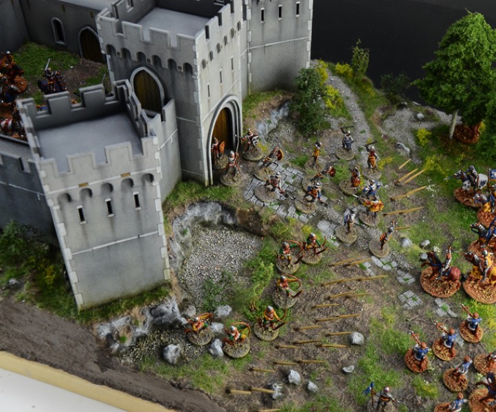 Byggmodell - Battleset 100 Years War Castle - 1:72 - Italieri