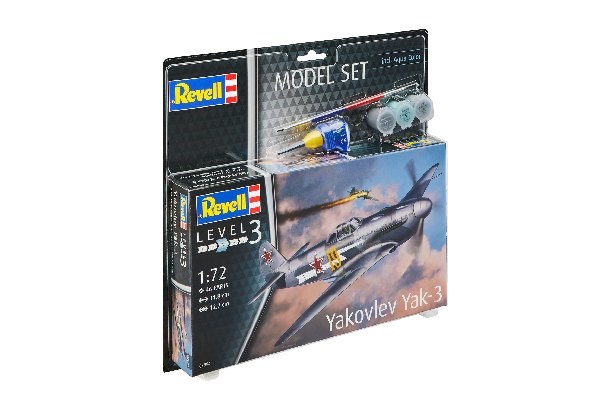 Bild p� Byggmodell flygplan - Model Set Yakovlev Yak-3 1:72 Revell