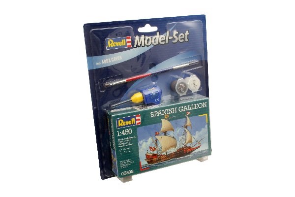 Bild p� Byggsats segelfartyg - Model Set Spanish Galleon - 1:450 - Revell
