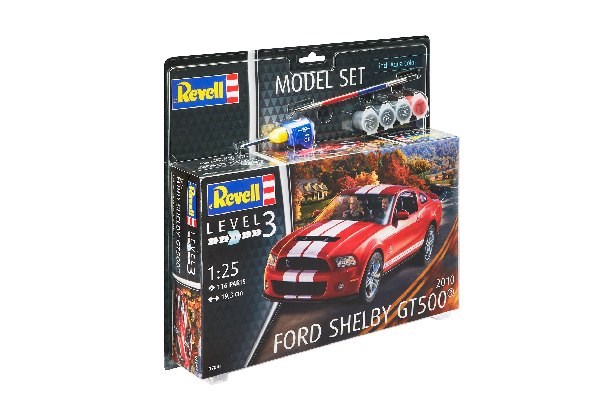 Bild p� Byggmodell bilar - Model Set 2010 Ford Shelby GT500 - 1:25 - Revell