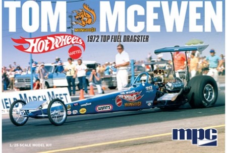 Bild p� Byggmodell bil - Tom Mongoose McEwen 1972 - 1:25 - MPC