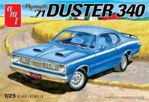 RC Radiostyrt Byggmodell bil - 1971 Plymouth Duster 340 - 1:25 - AMT