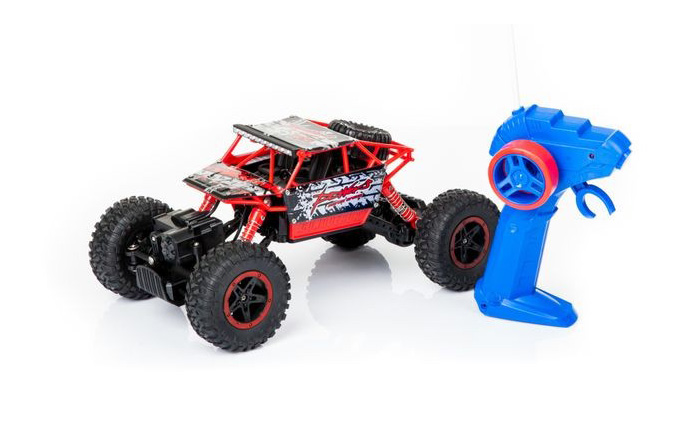 Radiostyrd crawler - 1:18 - NQD Rock Crawler 4wd Röd - 2,4Ghz - RTR