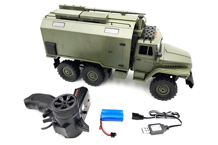 RC Militärfordon - Military Truck B-36 6WD - 1:16 - 2,4Ghz - RTR