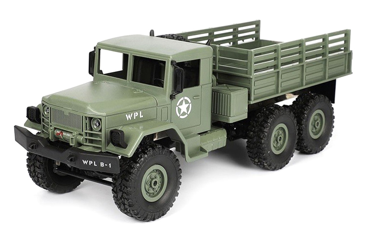 RC Militärfordon - Military Truck B-16 6WD - 1:16 - 2,4Ghz - RTR