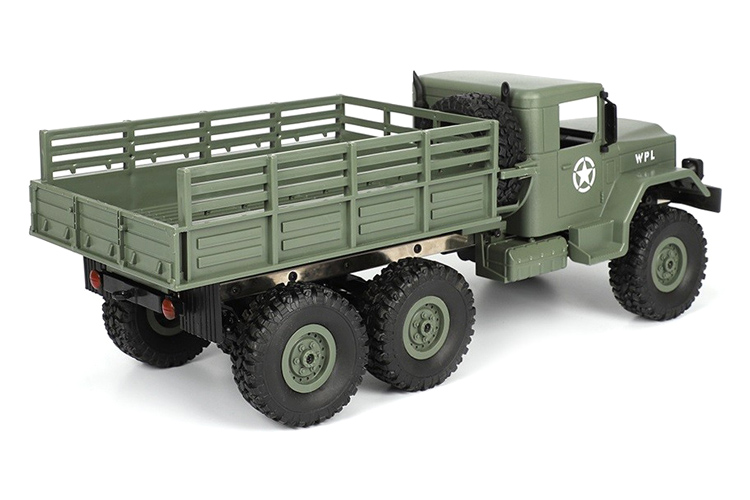 RC Militärfordon - Military Truck B-16 6WD - 1:16 - 2,4Ghz - RTR