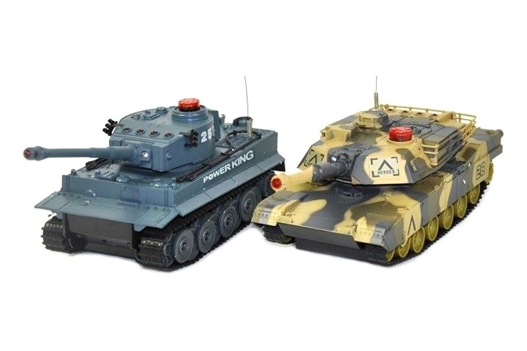Thumbnail 734 f�r Radiostyrda Tanks - 1:24 - UF Battletanks 2 - RTR
