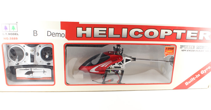 Bild p� Demo - Radiostyrd helikopter - GT 5889 - 4ch - RTF