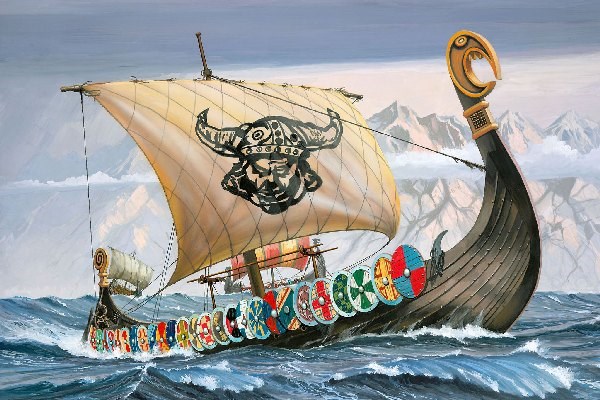 Byggmodell segelbåt - Viking Ship - 1:50 - Revell