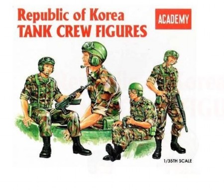 RC Radiostyrt Gubbar -  Republic of Korea Tank crew figures - 1:35 - Academy