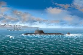 RC Radiostyrt Byggmodell ubåt - HMS Astute - 1:700 - HobbyBoss