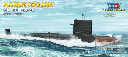 RC Radiostyrt Byggmodell ubåt - PLA NAVY TYPE 039A - 1:700 - HobbyBoss