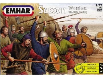 RC Radiostyrt Gubbar - Saxon Warriors - 50 fig. - 1:72 - Emhar