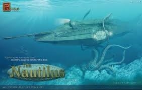 RC Radiostyrt Byggmodell ubåt - The Nautilus Submarine - 1:144 - Pegasus