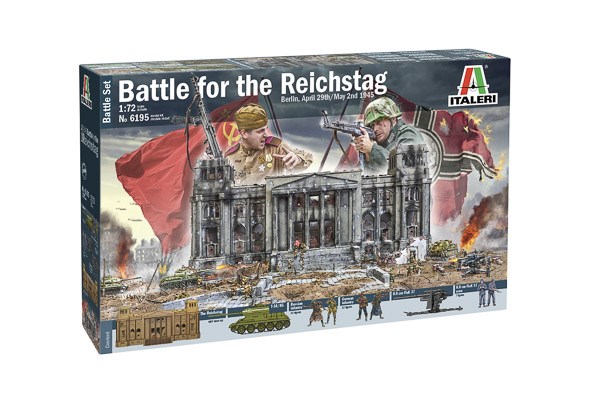 Byggmodell - Battle for the Reichstag Berlin 1945 - 1:72 - IT